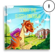 "Sleepy Dinosaur" Personalised Story Book
