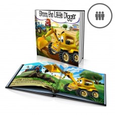 "The Little Digger" Personalised Story Book - enHC - Icon