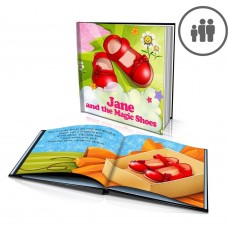 "The Magic Shoes" Personalised Story Book - enHC - Icon