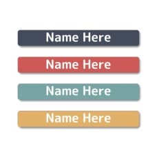 Horizon Mini Name Labels