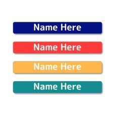 Marine Mini Name Labels