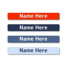 Nautica Mini Name Labels