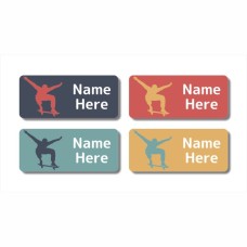 Skater Rectangle Name Labels